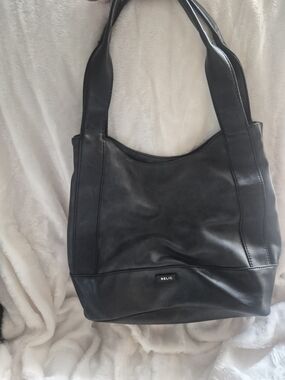 Relic Black Shoulder Bag Faux Leather Everyday Tote